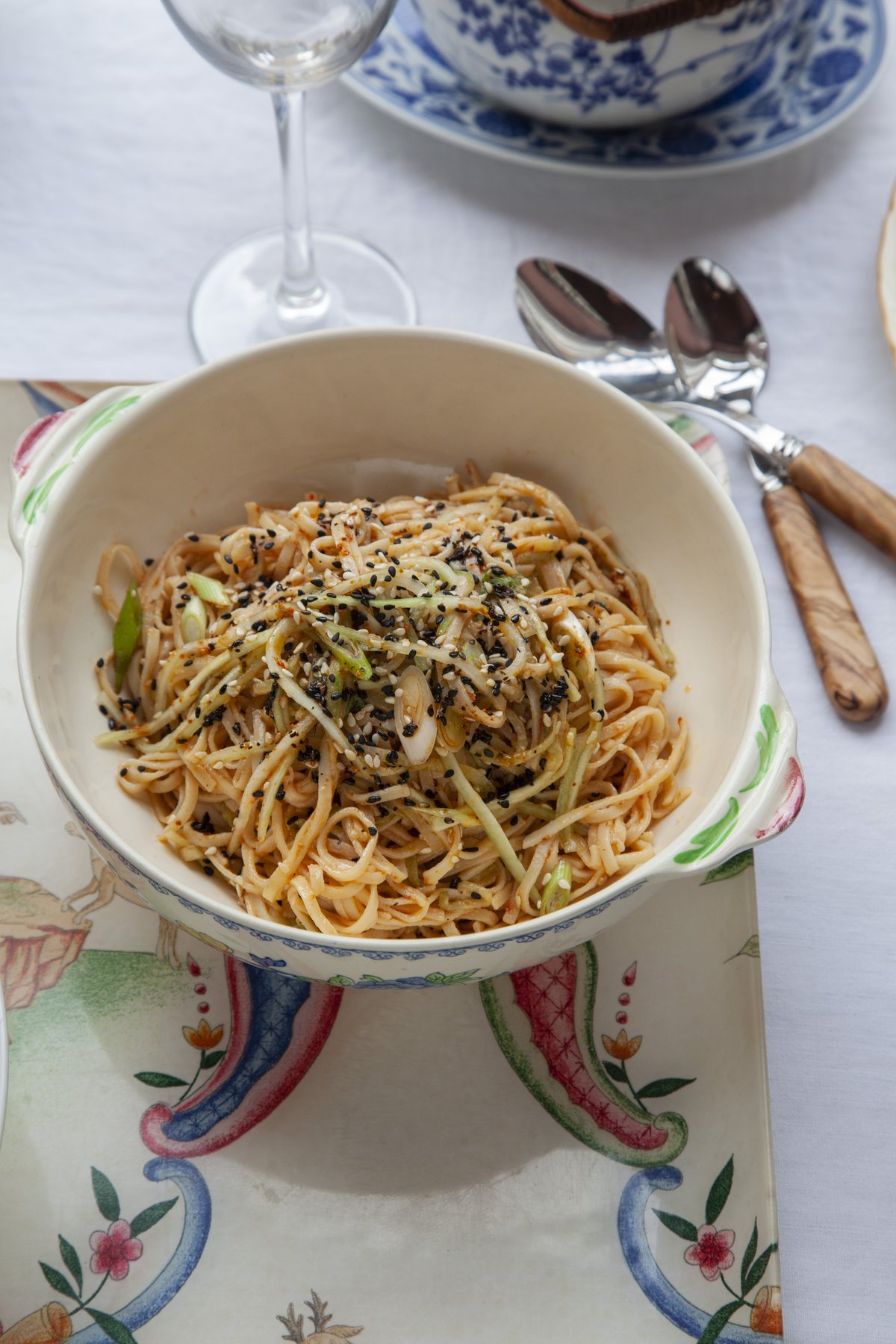 Pasta, cheese and black pepper