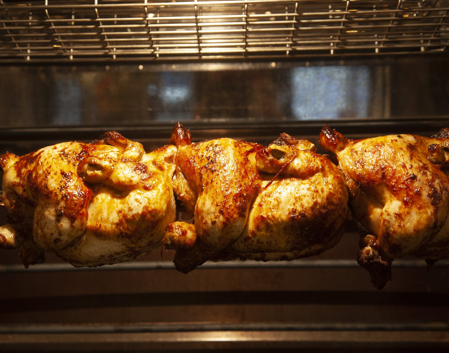 Rotisserie chickens
